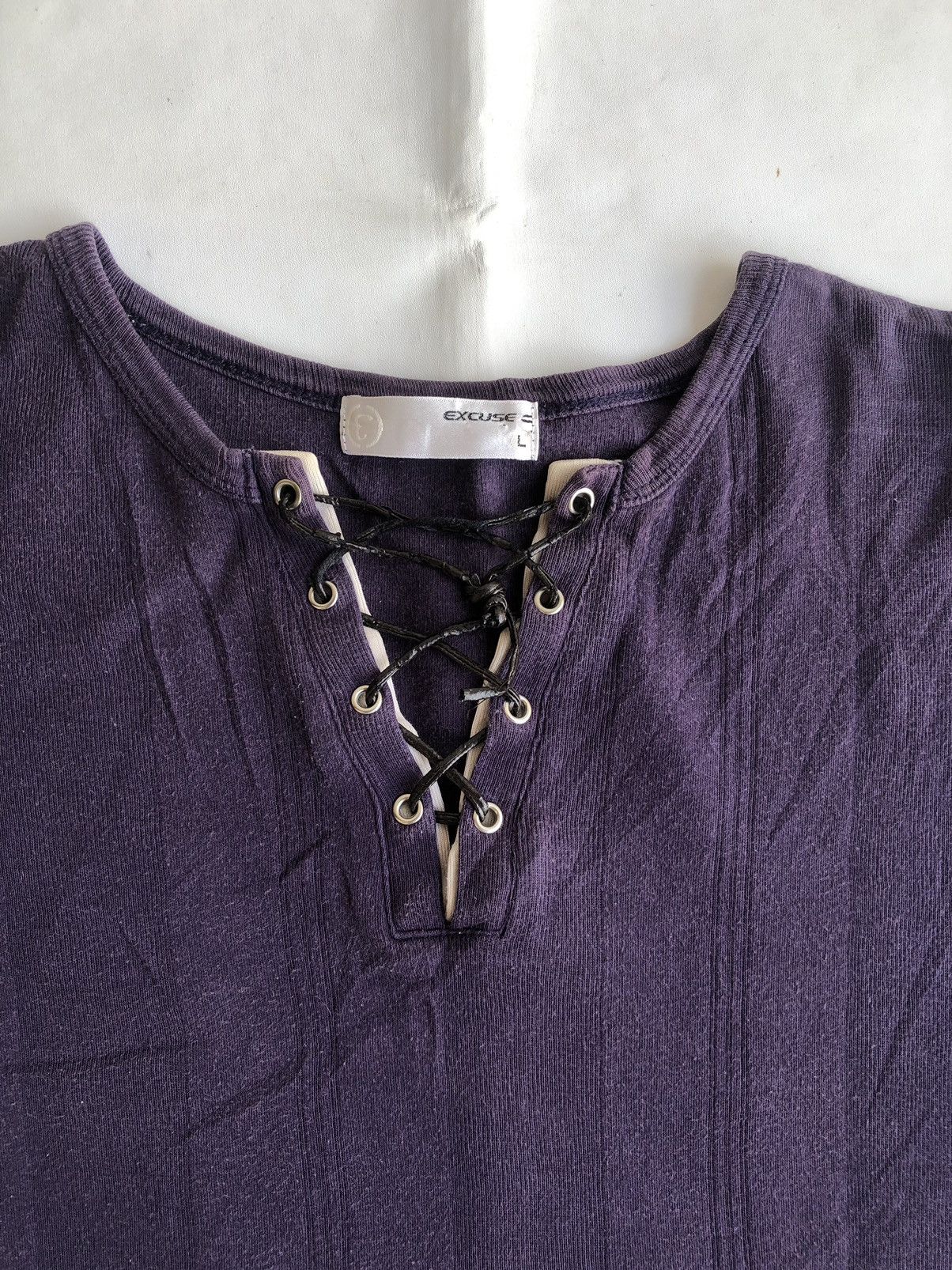 If Six Was Nine DOUBLE LAYER GOTHIC EXCUSE ROCK PUNK STYLE Size US L / EU 52-54 / 3 - 5 Thumbnail