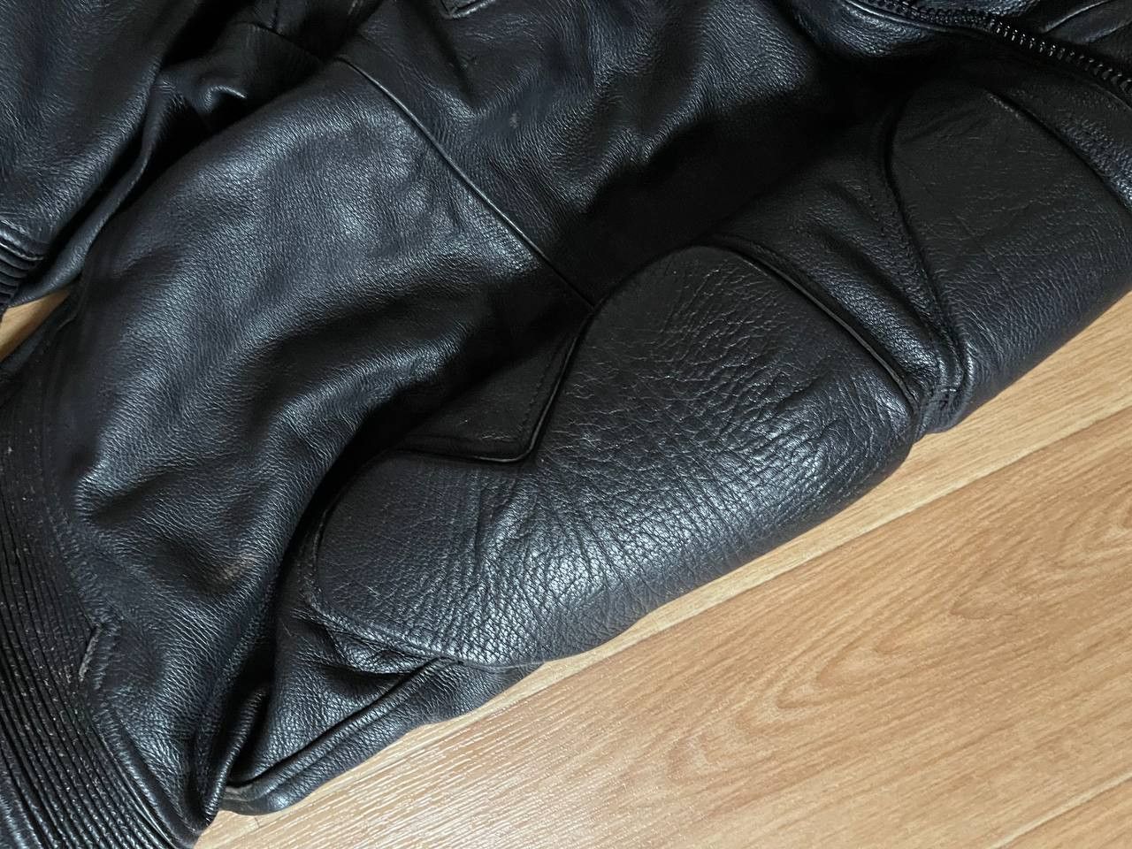 Vintage Vintage Richa real leather moto biker pants Size US 36 / EU 52 - 17 Thumbnail