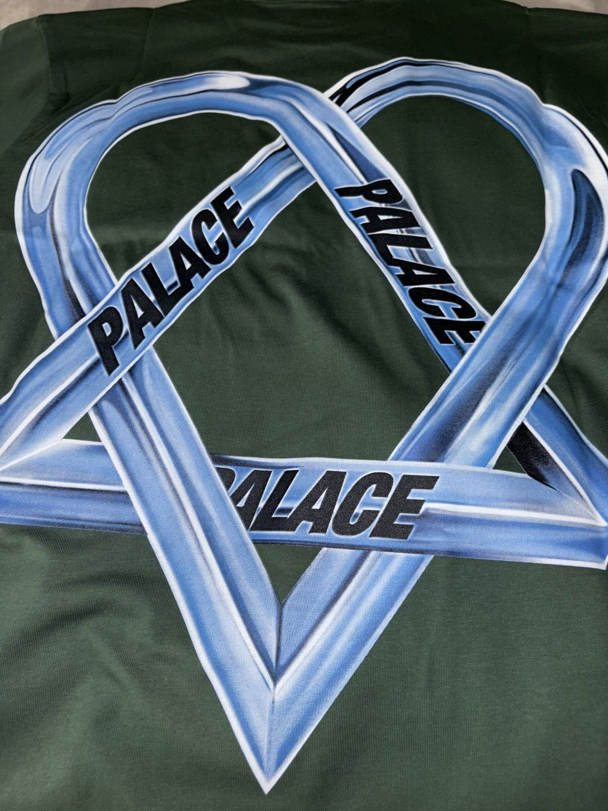 Palace Palace Tri Gram T-Shirt Green Size US S / EU 44-46 / 1 - 2 Thumbnail