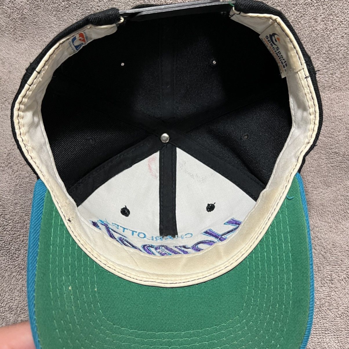 NBA Vintage 90s Charlotte Hornets Sports Specialties Hat Script Size ONE SIZE - 8 Thumbnail