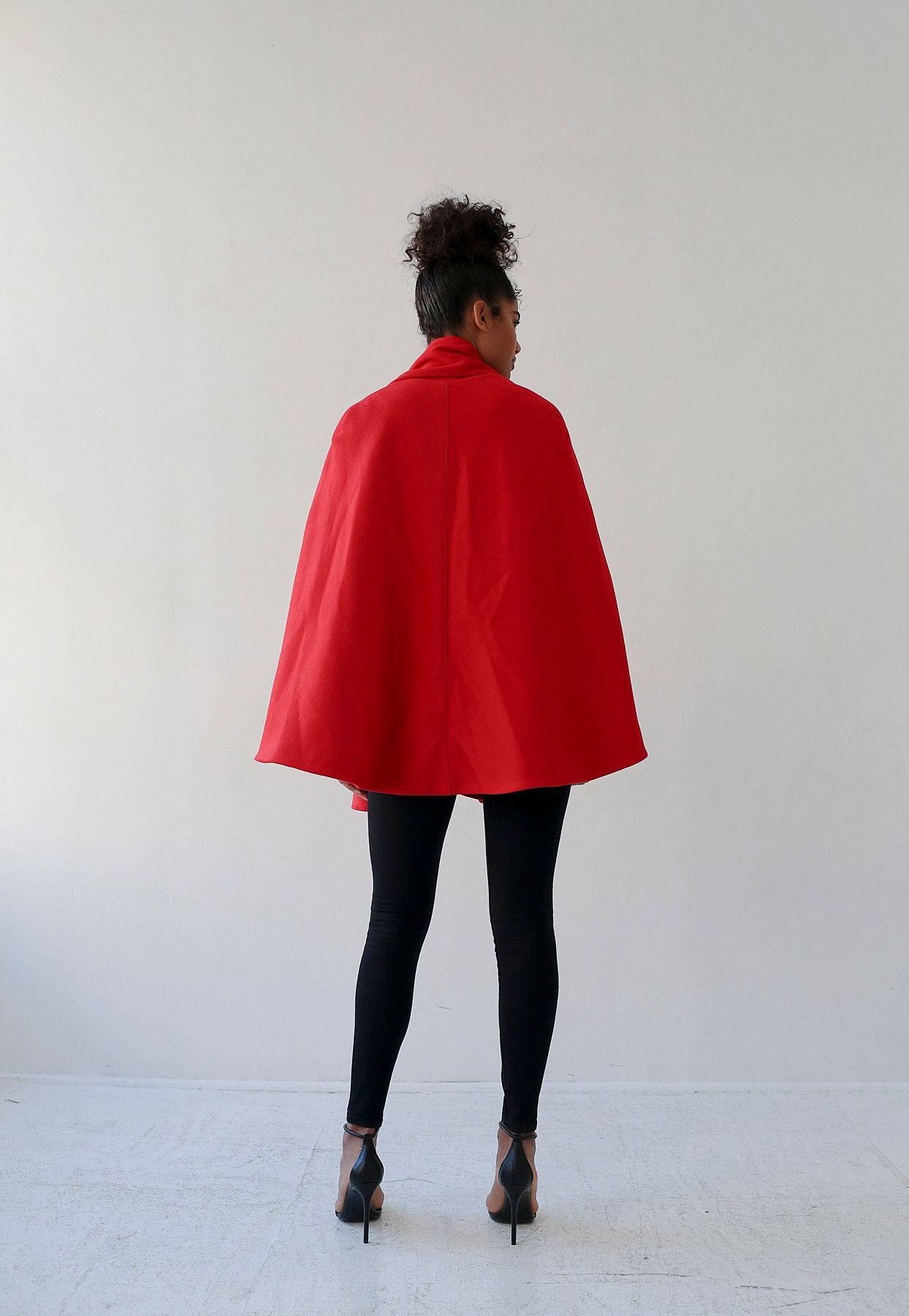 Other RED CAPE COAT Size S / US 4 / IT 40 - 6 Thumbnail