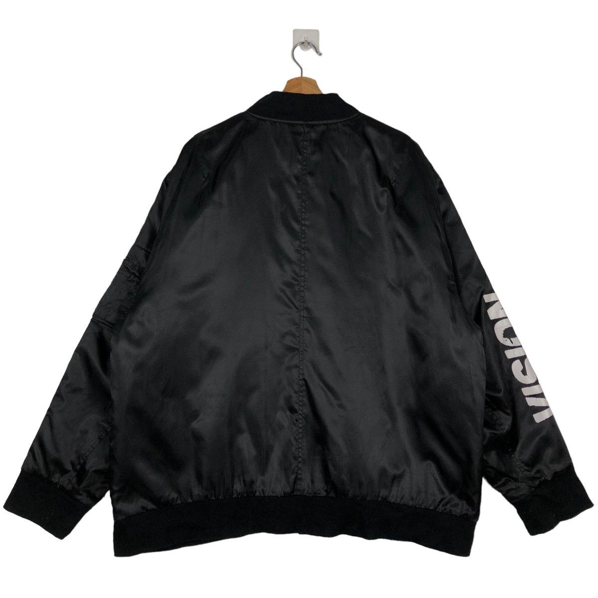 Japanese Brand 🔥Rare Spell Out Big Logo Bomber Jacket Vision Street Wear Size US L / EU 52-54 / 3 - 7 Thumbnail