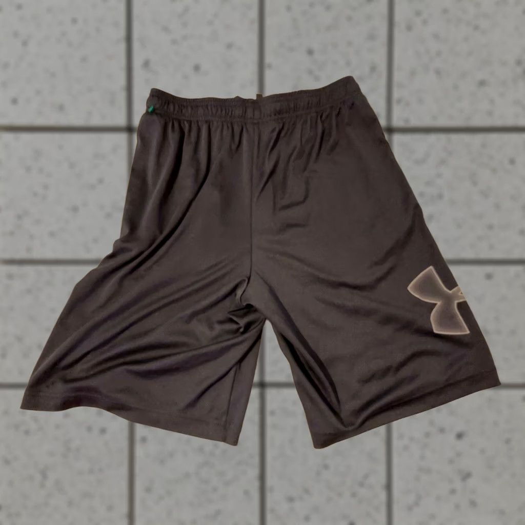 Under Armour Under Armour Shorts Mens M Medium Black Athletic Gym Workout Size US 31 - 1 Thumbnail