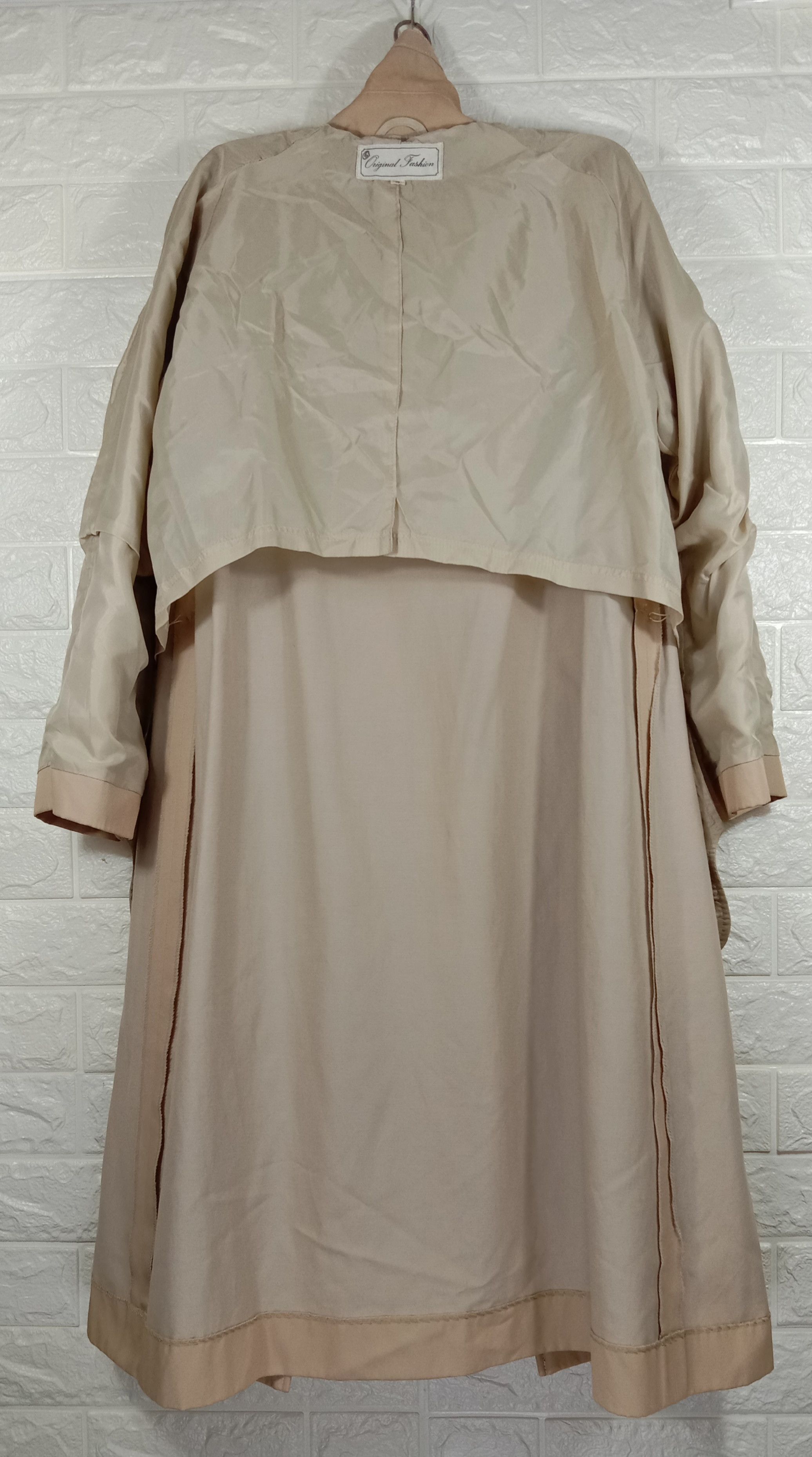 Japanese Brand Vintage Original Fashion Brand Belt Trench Coat Size S / US 4 / IT 40 - 3 Thumbnail