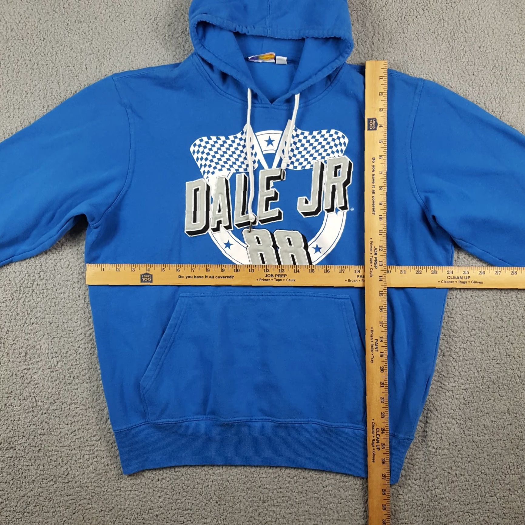 NASCAR VINTAGE NASCAR Dale Earnhardt Jr Hoodie Shirt XL Blue Racing Pullover Sweatshirt Mens 90s Graphic Print Hooded Size US XL / EU 56 / 4 - 7 Thumbnail