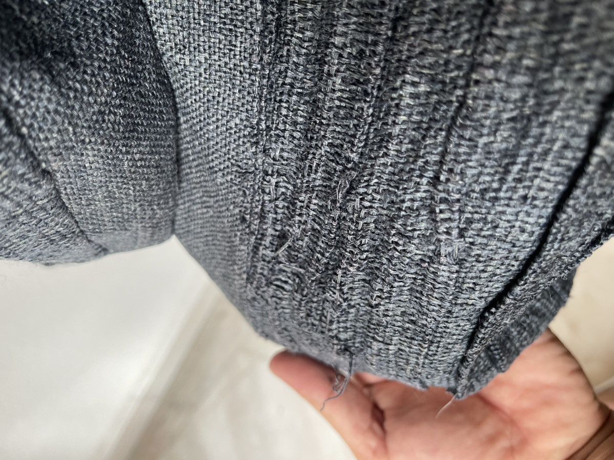Issey Miyake 80s Issey Miyake PERMANENTE Heavy Fabric Crop Jacket C1 Size US L / EU 52-54 / 3 - 13 Thumbnail