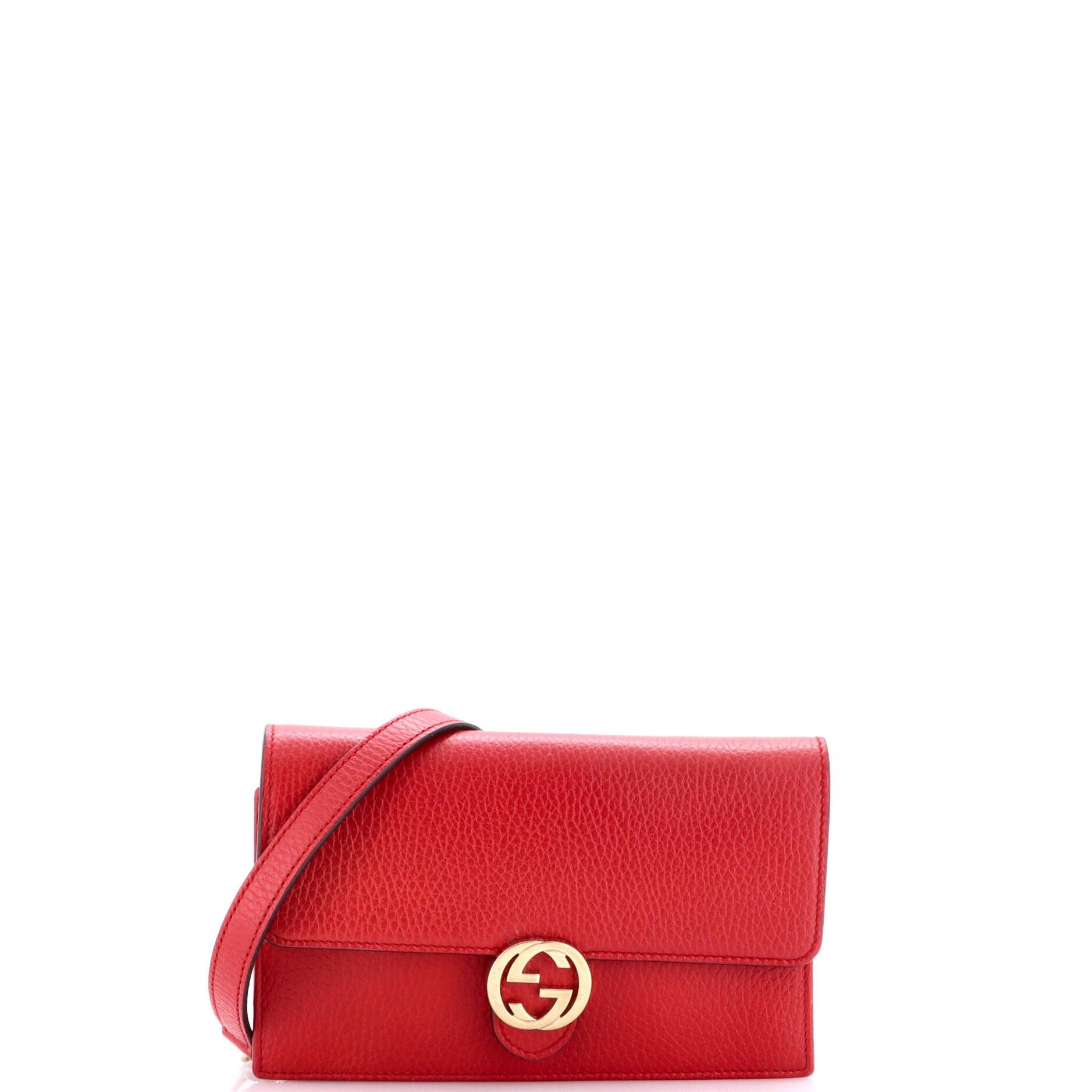 Gucci Interlocking Wallet on Chain Size ONE SIZE - 1 Thumbnail