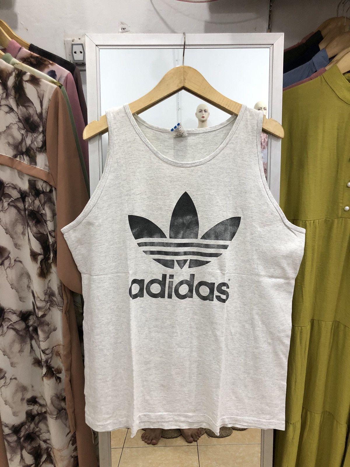 Vintage Adidas Big Logo Tanktop