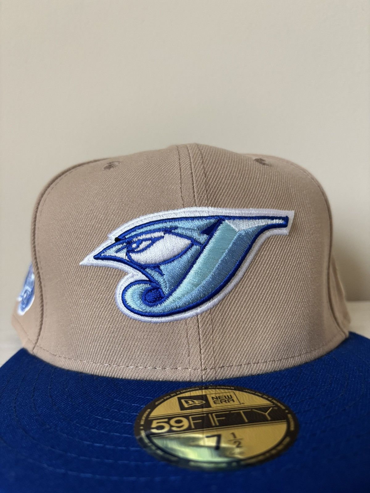 Topperz Toronto Blue Jays Fitted Size 7 1/2 Topperz Size ONE SIZE - 2 Thumbnail