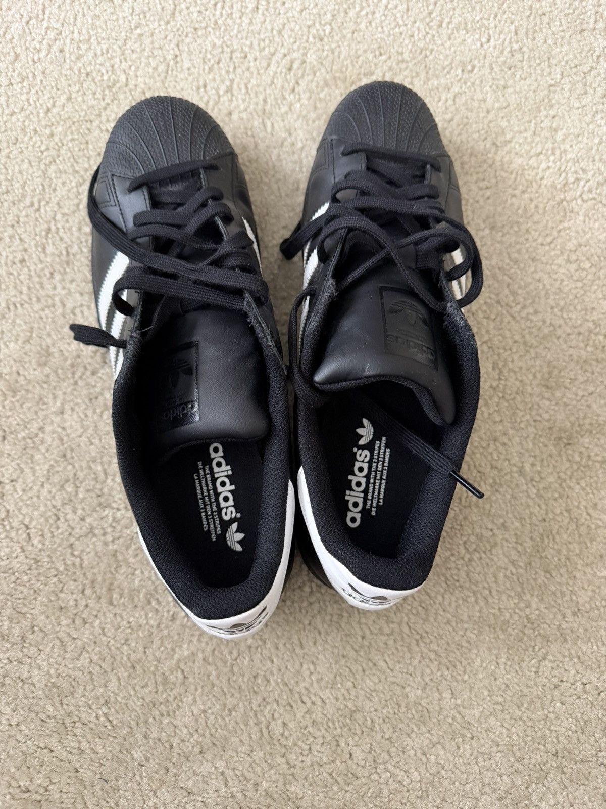 Adidas Adidas Superstar Foundation Size US 12 / EU 45 - 5 Thumbnail