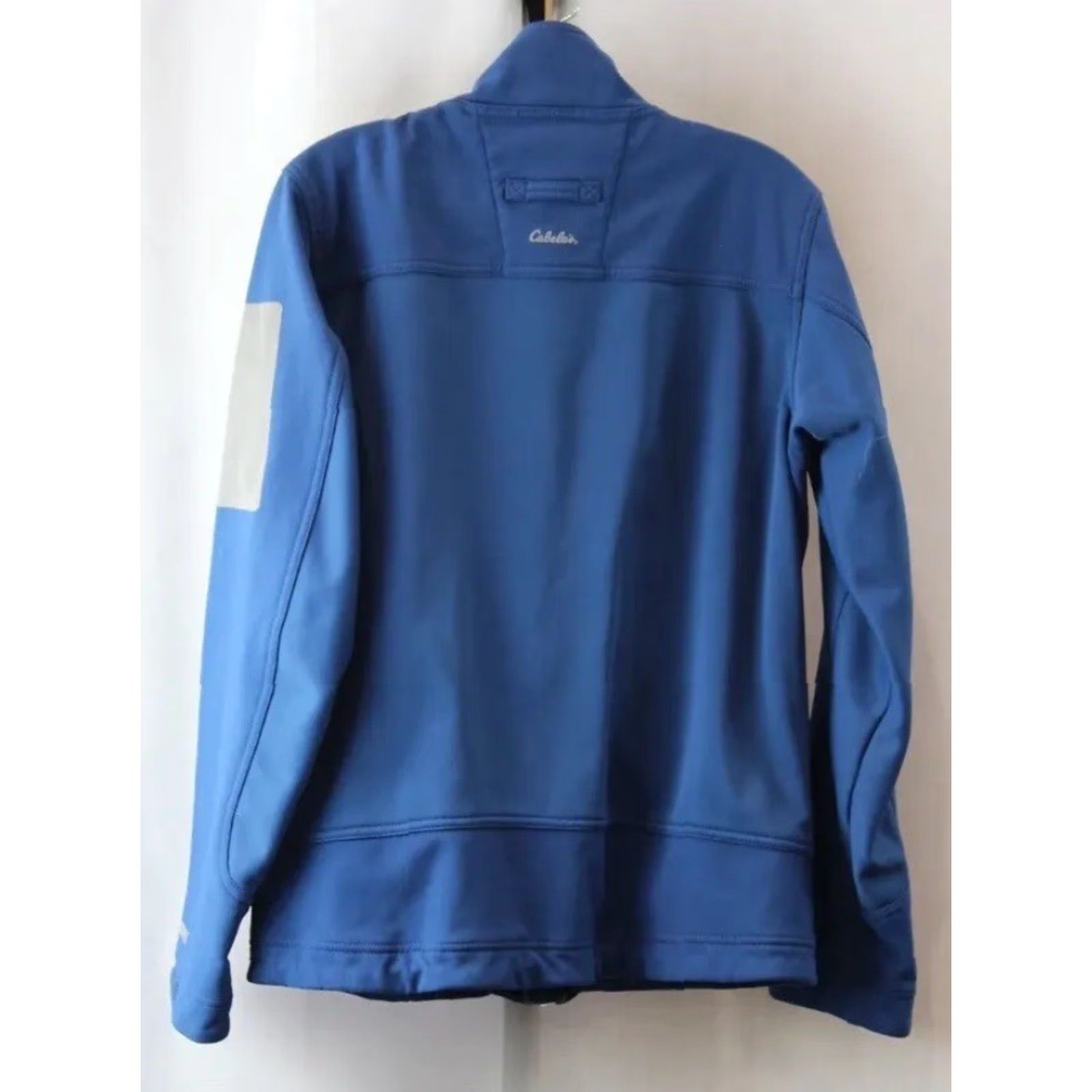 Vintage Women's Cabela's Outdoor Blue & Grey Lightweight SoftShell ZipUp Jacket Size Med Size M / US 6-8 / IT 42-44 - 4 Thumbnail