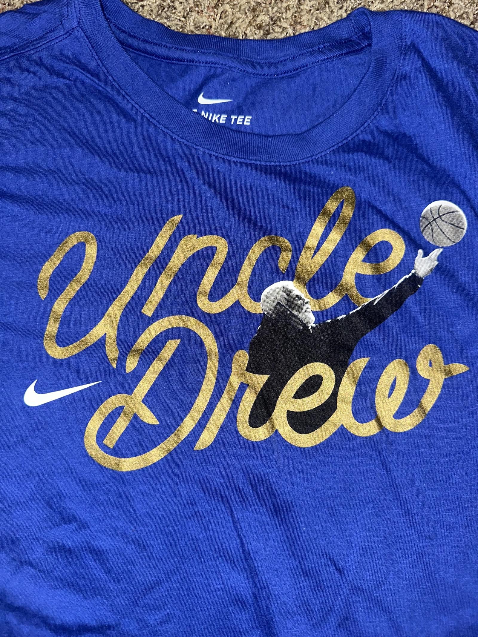Nike Nike Kyrie Irving Uncle Drew Graphic Blue Shirt 2018 Size US L / EU 52-54 / 3 - 2 Thumbnail
