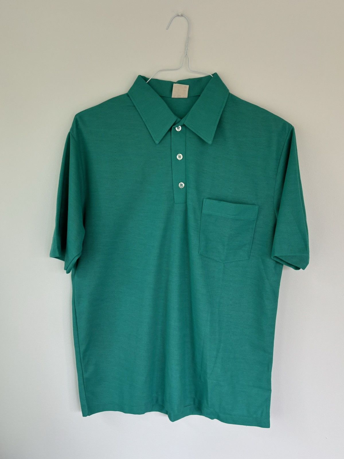 Vintage 1980s Deadstock Vintage Polo Shirts Blank Tees Golf 80s 90s Size US L / EU 52-54 / 3 - 9 Thumbnail