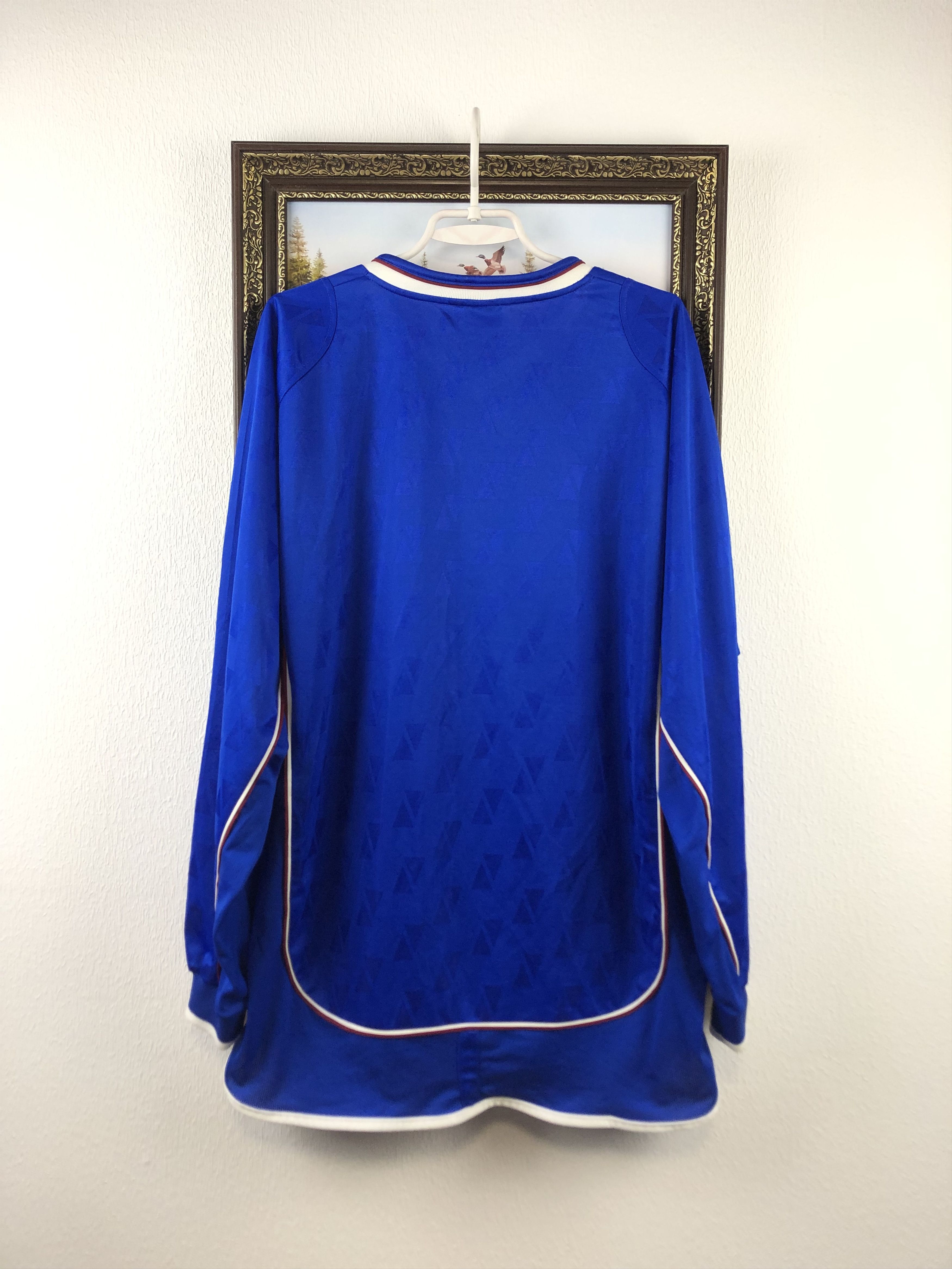 Vintage Oldham Athletic football shirt Soccer Jersey Long Sleeve Size US XL / EU 56 / 4 - 12 Thumbnail