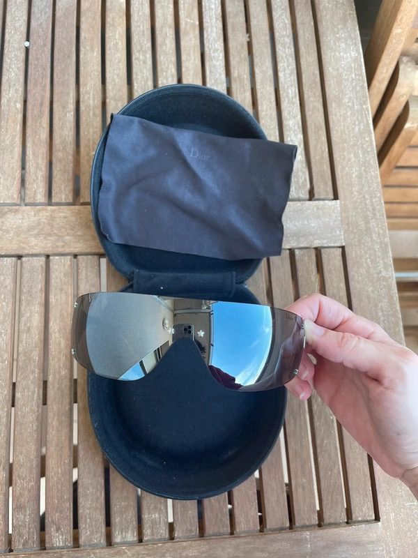Dior ⚡️ Christian Dior Sunglasses Ski 6 Shield Mask Sport Vintage Size ONE SIZE - 3 Thumbnail