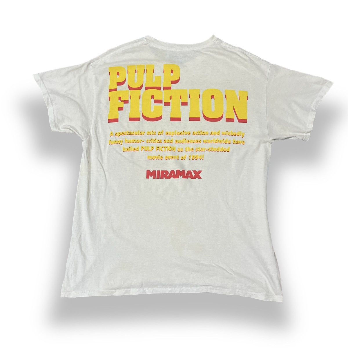 Other Pulp Fiction Movie John Travolta Uma Thurman TShirt Size US L / EU 52-54 / 3 - 19 Thumbnail