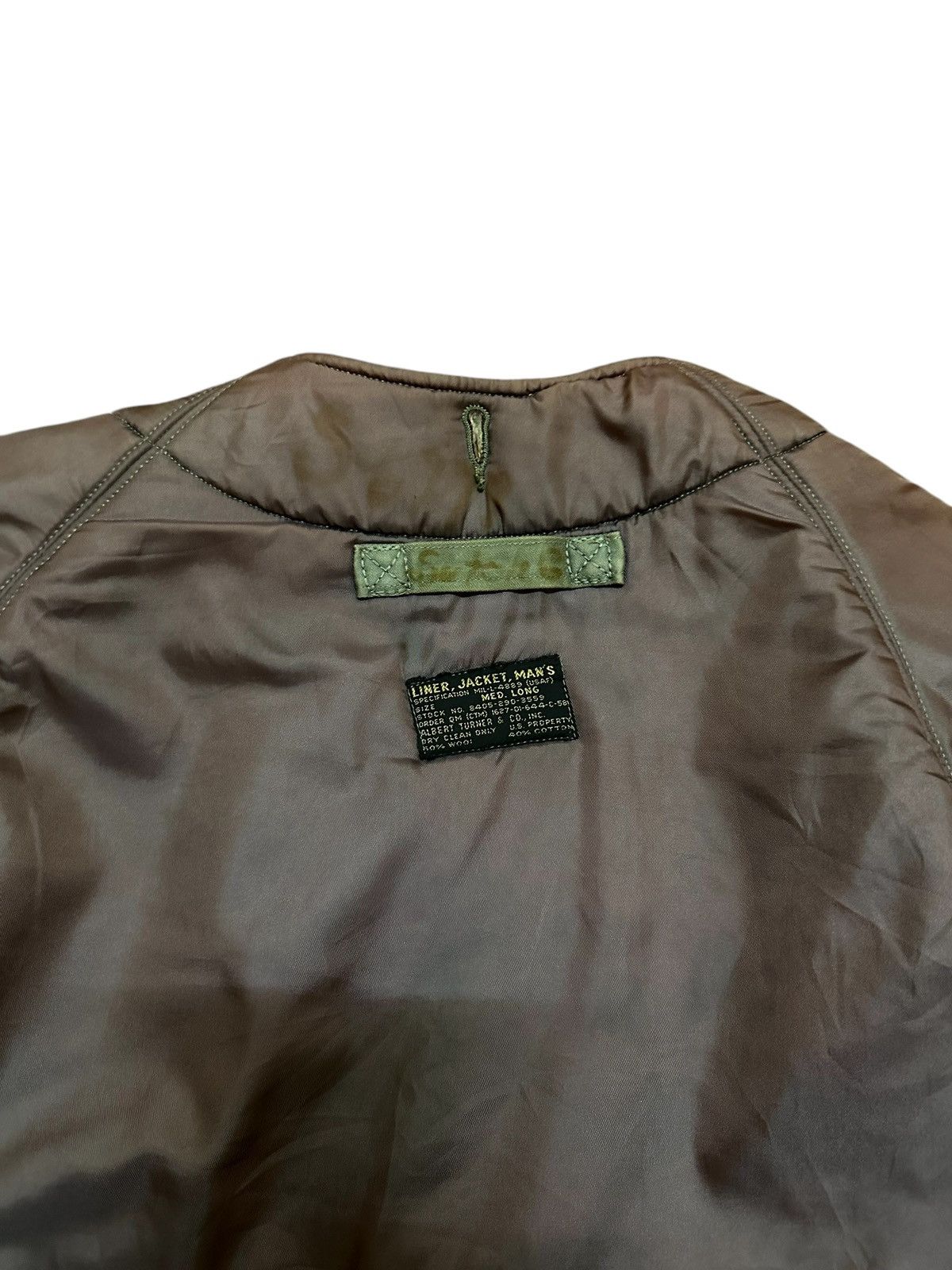 Vintage Vintage 60s usaf lining cold jacke Size US M / EU 48-50 / 2 - 5 Thumbnail