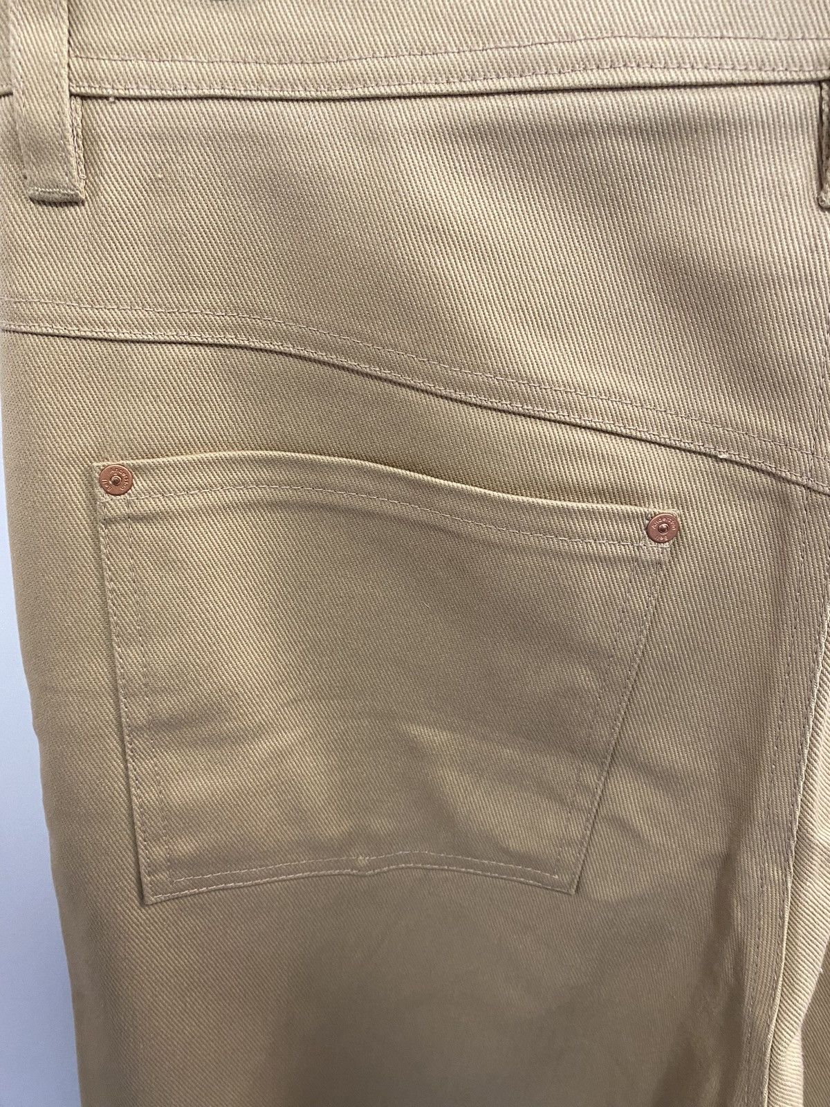 Andersson Bell Andersson Bell Dobe Race Patch Cotton Pants Beige Sz 34 |  Grailed