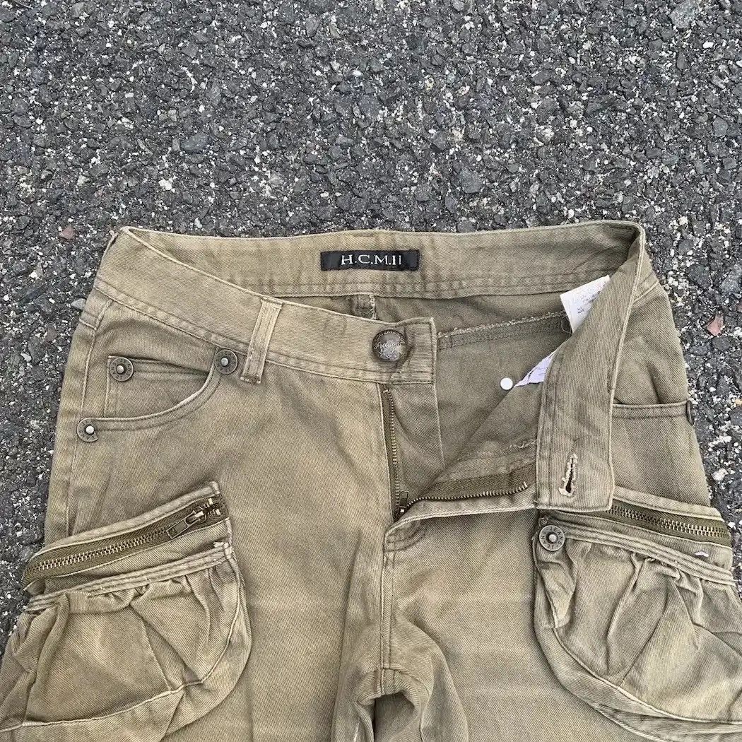 Hysteric Glamour 💥STEALS💥 3D POCKET UTILITY JAPANESE VINTAGE TROUSERS CARGO Size US 27 - 6 Thumbnail