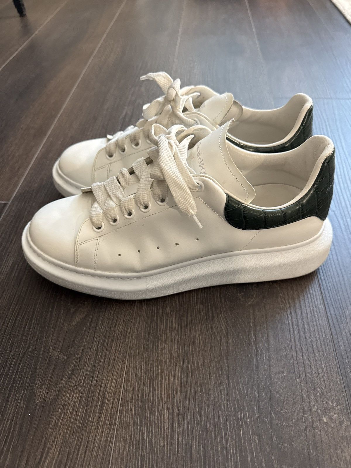 Alexander McQueen Alexander Mcqueen Oversized Sneaker Croc Green (2022) Size US 10 / EU 43 - 3 Thumbnail