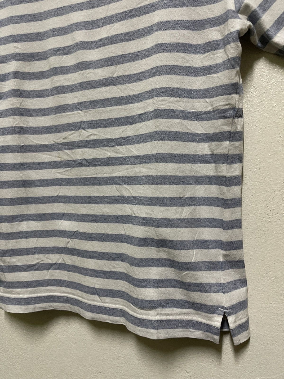 Japanese Brand × Margaret Howell MHL Striped Boat Neck T Shirt Size M / US 6-8 / IT 42-44 - 6 Thumbnail