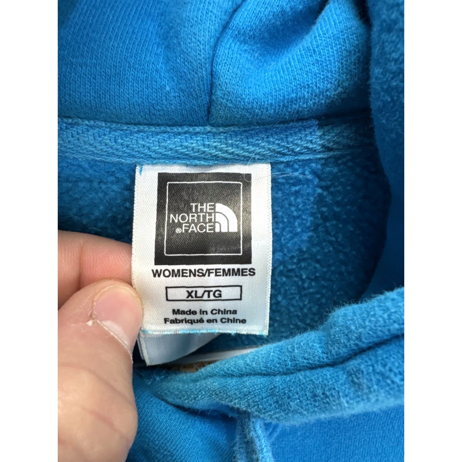 The North Face The North Face Pullover Hoodie Sweatshirt Womens XL Blue Logo Casual Outdoor Size XL / US 12-14 / IT 48-50 - 2 Thumbnail