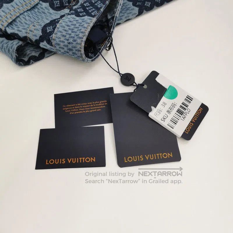 Louis Vuitton Louis Vuitton Checkered Monogram Print Trousers. Size US 38 / EU 54 - 2 Thumbnail