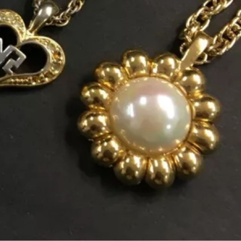 Nina Ricci Nina Ricci gold pearl necklace Size ONE SIZE - 5 Thumbnail