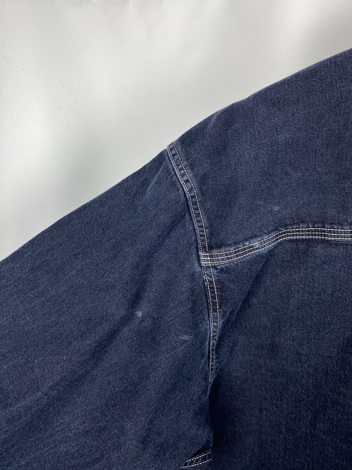 Trussardi × Vintage Vintage Trussardi Number One Denim Shirt size XL Size US XL / EU 56 / 4 - 10 Thumbnail