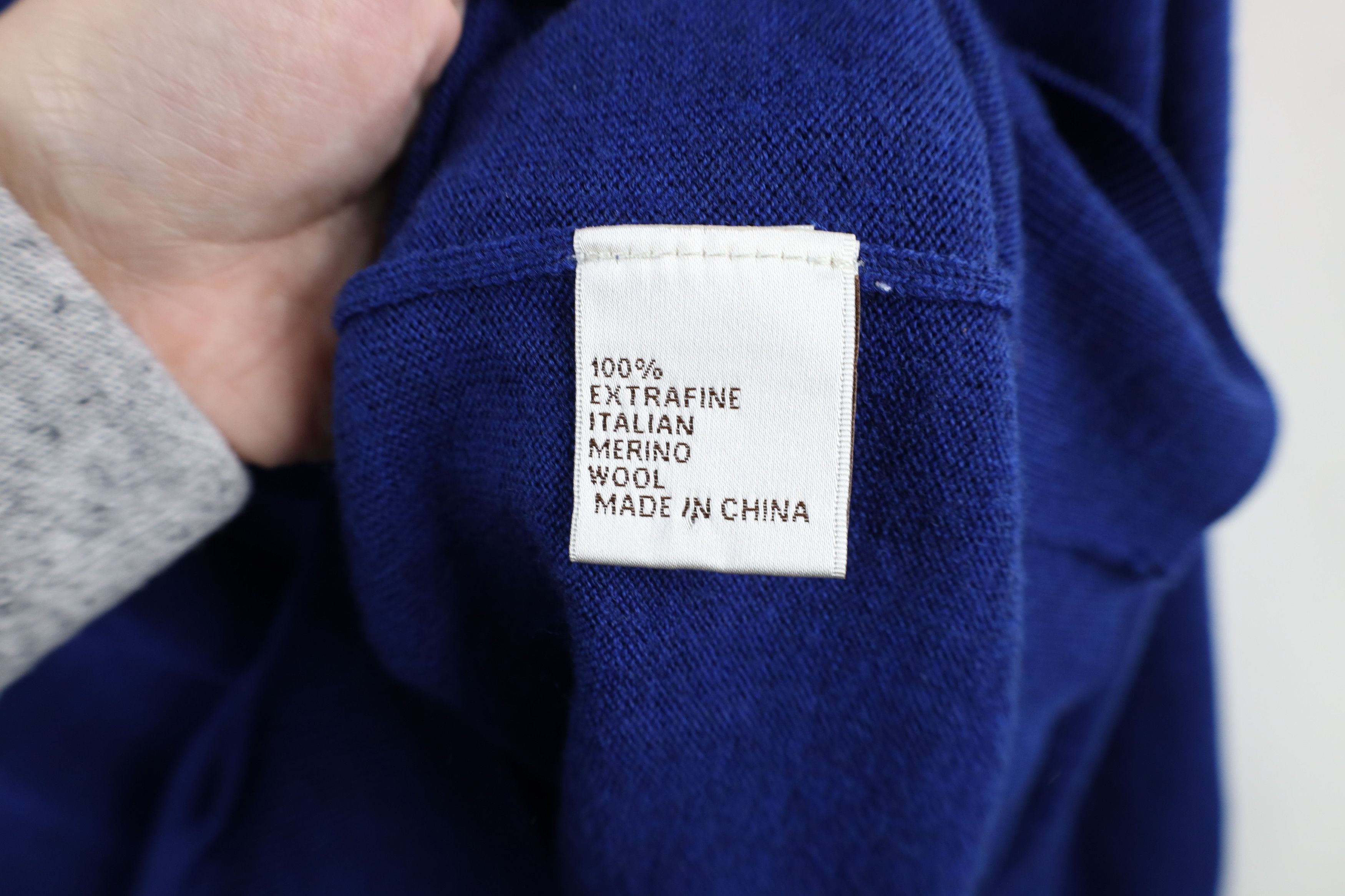 Peter Millar × Vintage Peter Millar Knit Half Zip Pullover Sweater Golfing Blue Size US L / EU 52-54 / 3 - 9 Thumbnail