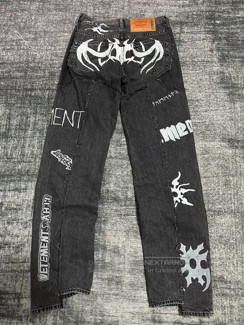 Vetements Vetements size S Denim Pants Size US 27 - 2 Thumbnail