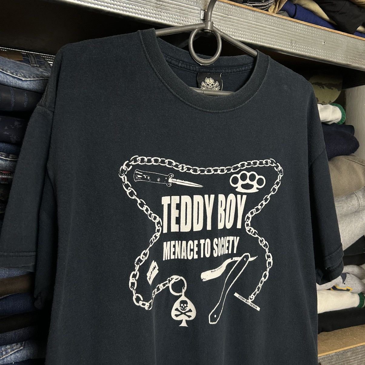 Band Tees Vintage Teddy Boy Cosh Boy Design big logo 2000’s tee Size US L / EU 52-54 / 3 - 2 Thumbnail
