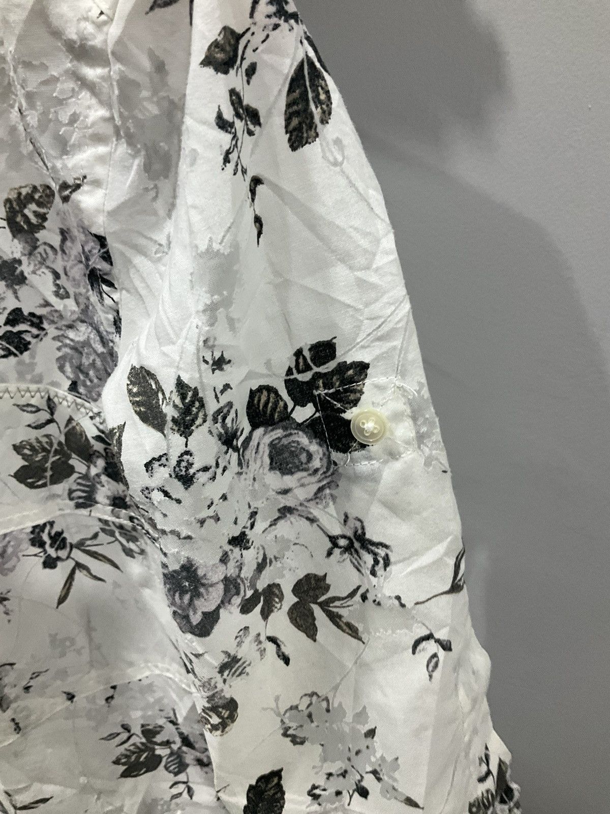 Japanese Brand × Tornado Mart TORNADO MART White Floral Shirt/Outer 3q Size US S / EU 44-46 / 1 - 6 Thumbnail