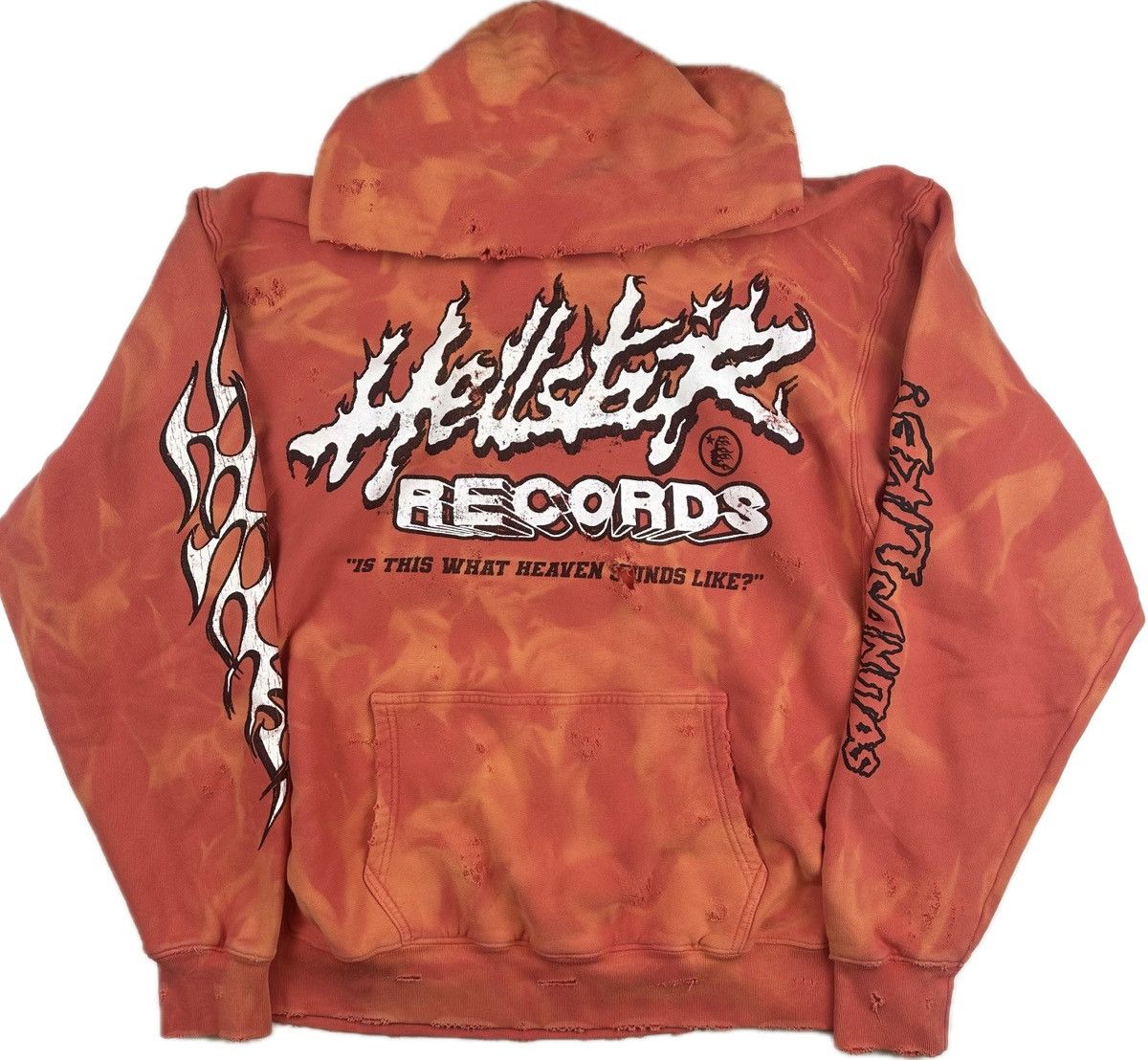 HELLSTAR Hellstar Records Lava Hoodie Size US XL / EU 56 / 4 - 1 Thumbnail
