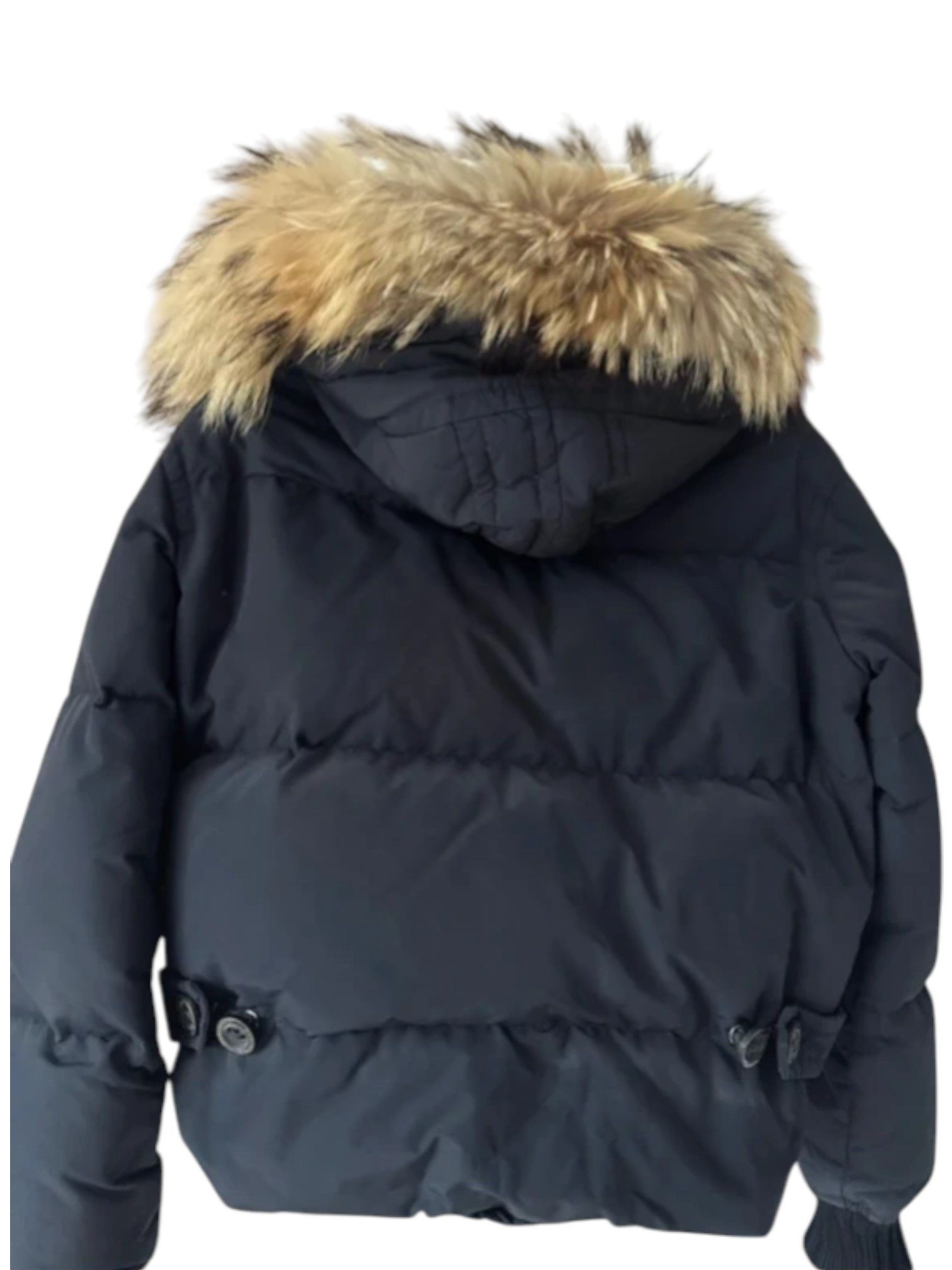 Dsquared2 DSQUARED² “Mother Fluff” Padded Bomber with Fur Trim Size M / US 6-8 / IT 42-44 - 2 Thumbnail