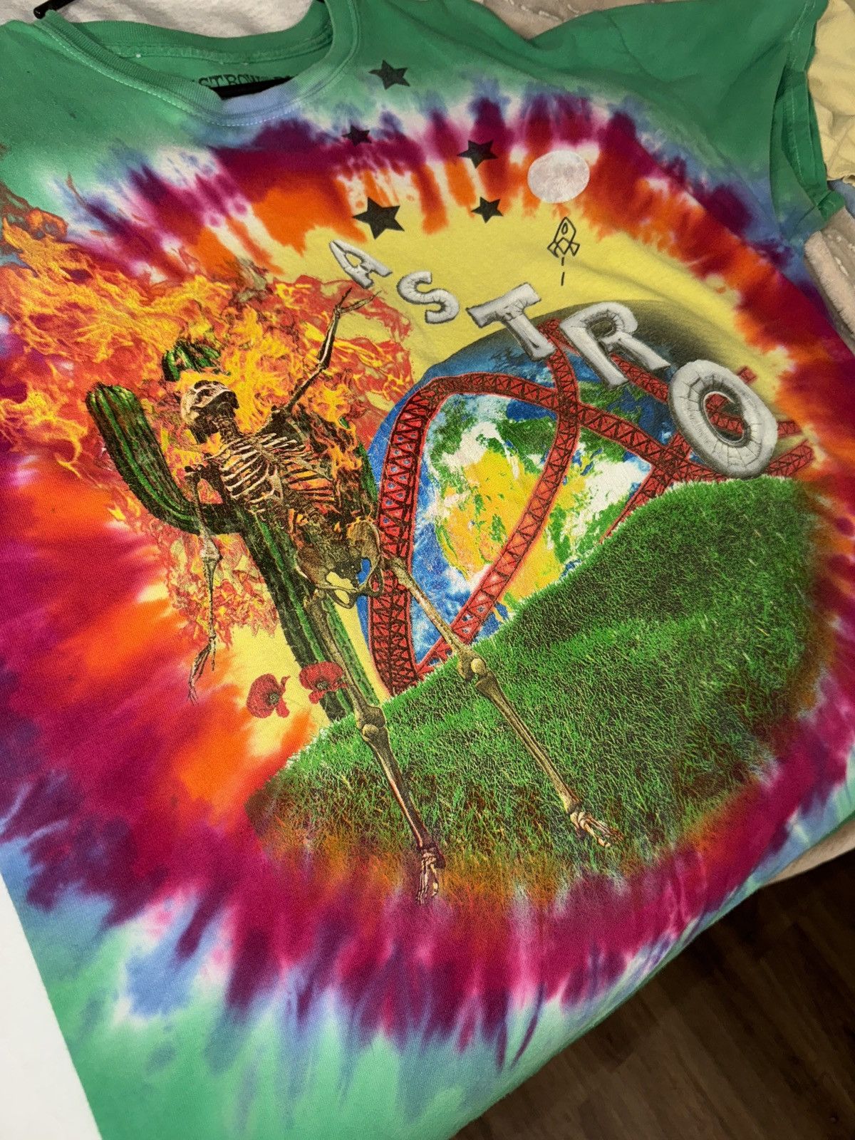 Travis Scott Astroworld tee Size US XL / EU 56 / 4 - 4 Thumbnail