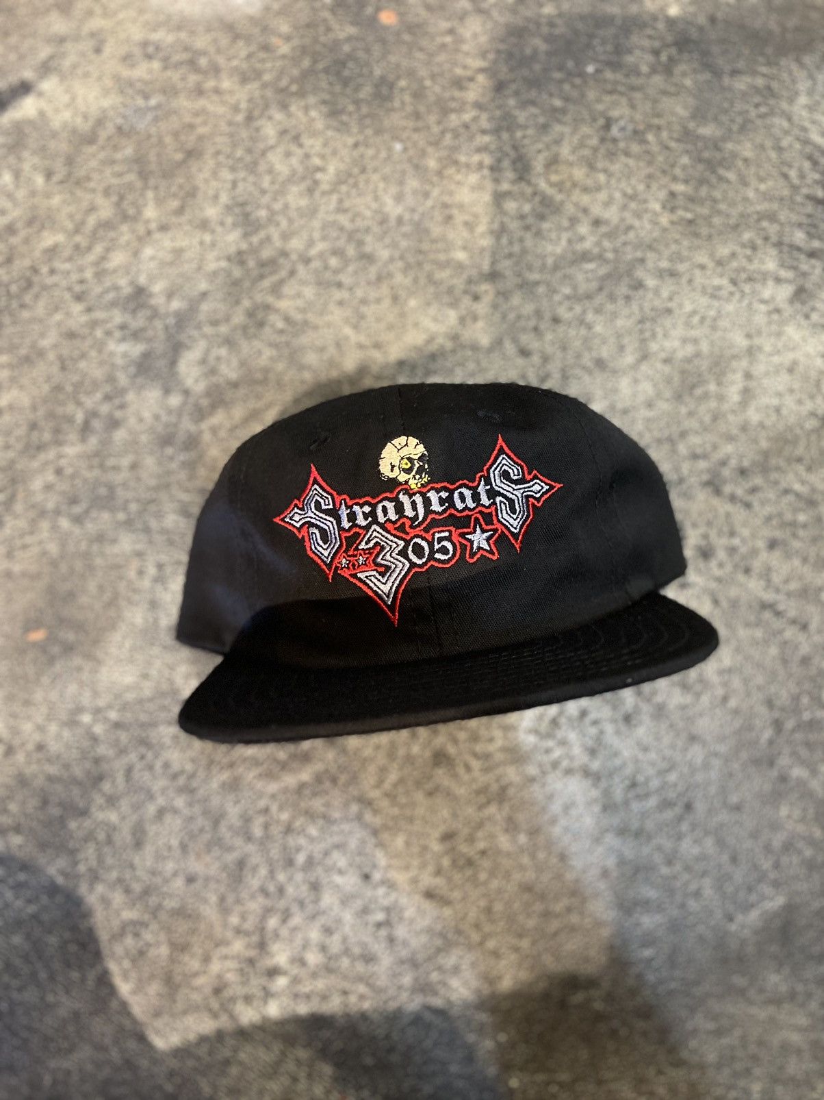 Stray Rats Stray Rats Spawn Emroidered Cap Black Size ONE SIZE - 2 Thumbnail