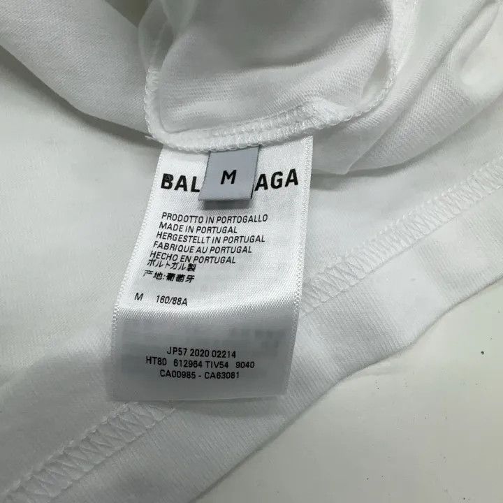 Balenciaga Balenciaga Cotton Crew Neck Regular T-shirt 0079-2507 Size M / US 6-8 / IT 42-44 - 4 Thumbnail