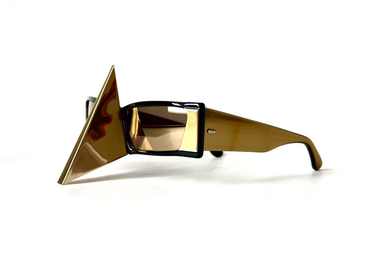 Alain Mikli Vintage Alain Mikli Nose Sunglasses 0136 NOS 1987 France Size ONE SIZE - 5 Thumbnail
