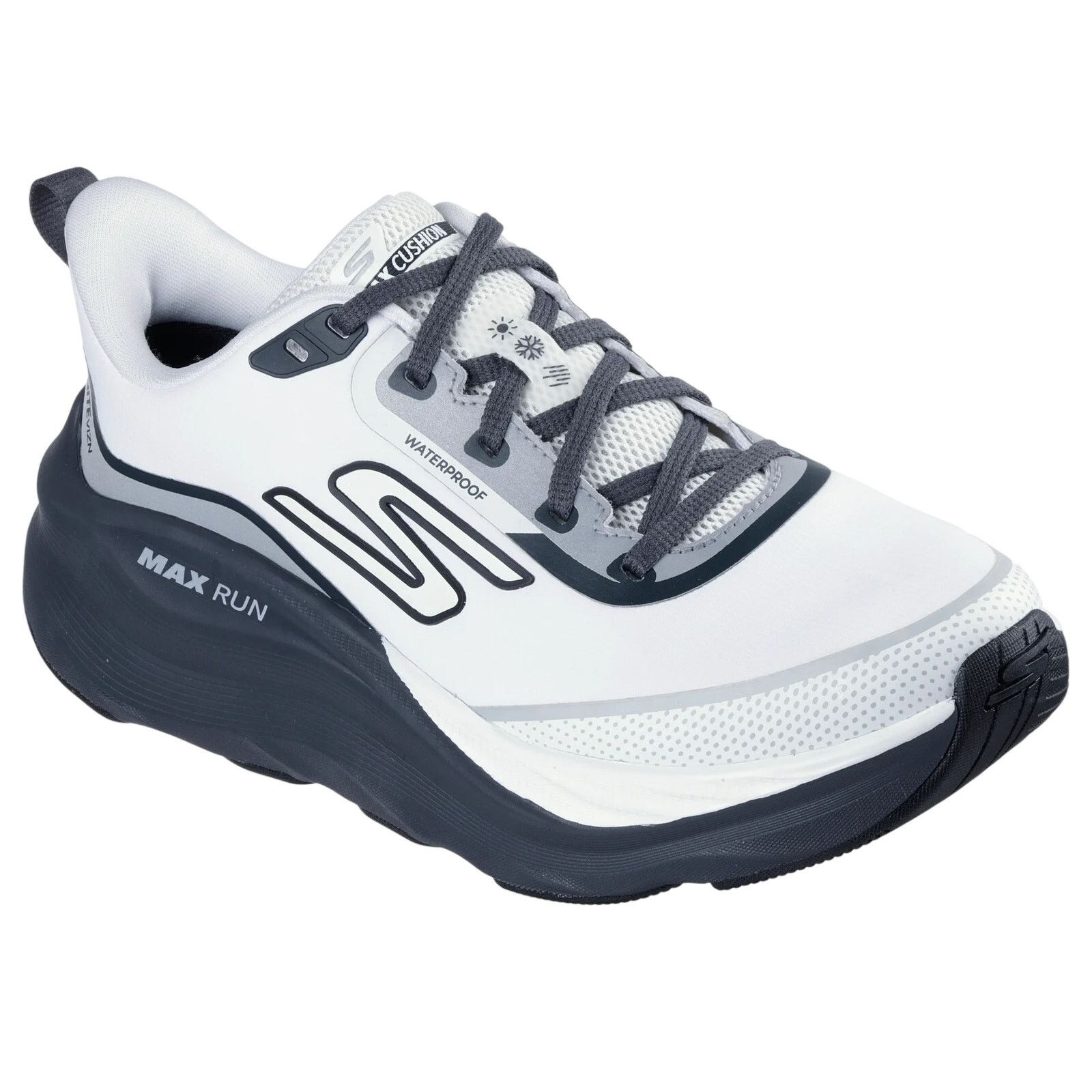 SKECHERS Skechers Max Run Waterproof White Sneaker - Size 10W - New Size US 9.5 / IT 39.5 - 4 Thumbnail