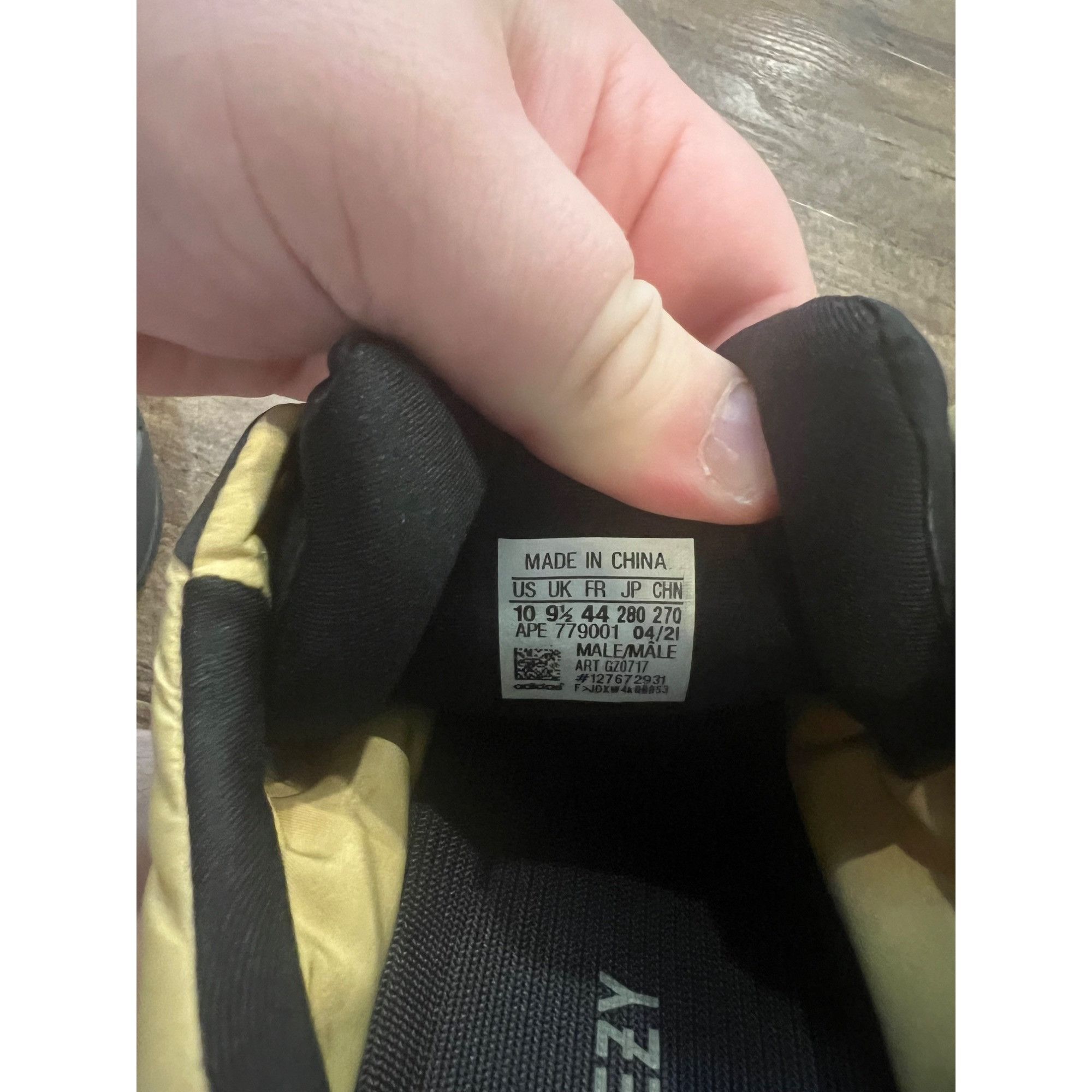 Adidas adidas yeezy Boost 700 MNVN Honey Flux Men's Size 10 [GZ0717 Size US 10 / EU 43 - 6 Thumbnail