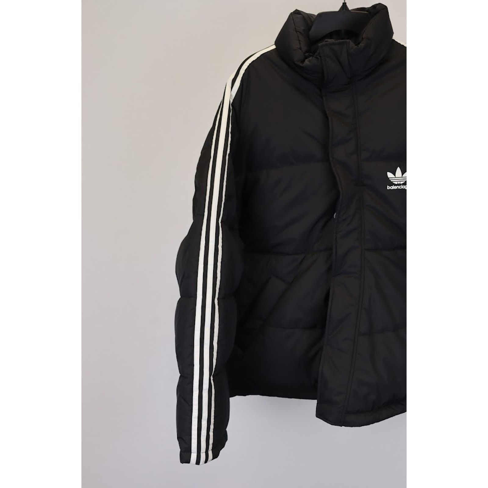 Adidas × Balenciaga o1rshd1 Puffer Jacket in Black Size US L / EU 52-54 / 3 - 2 Thumbnail