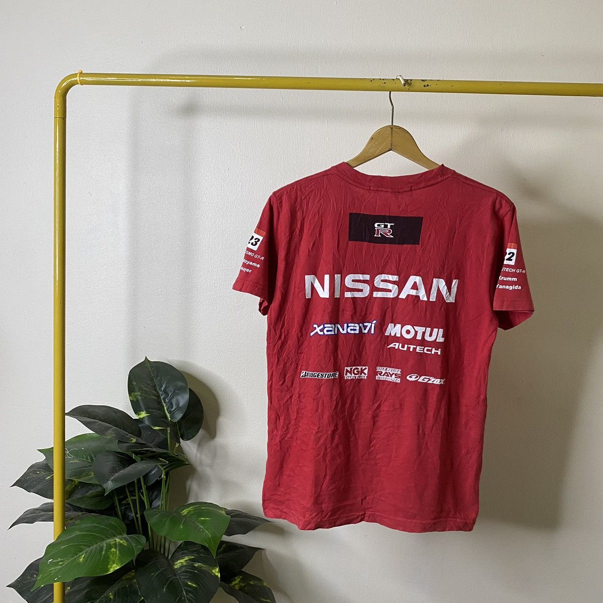 Japanese Brand Vintage 1990s Nissan GTR Nismo Racing Tee Size US S / EU 44-46 / 1 - 8 Thumbnail