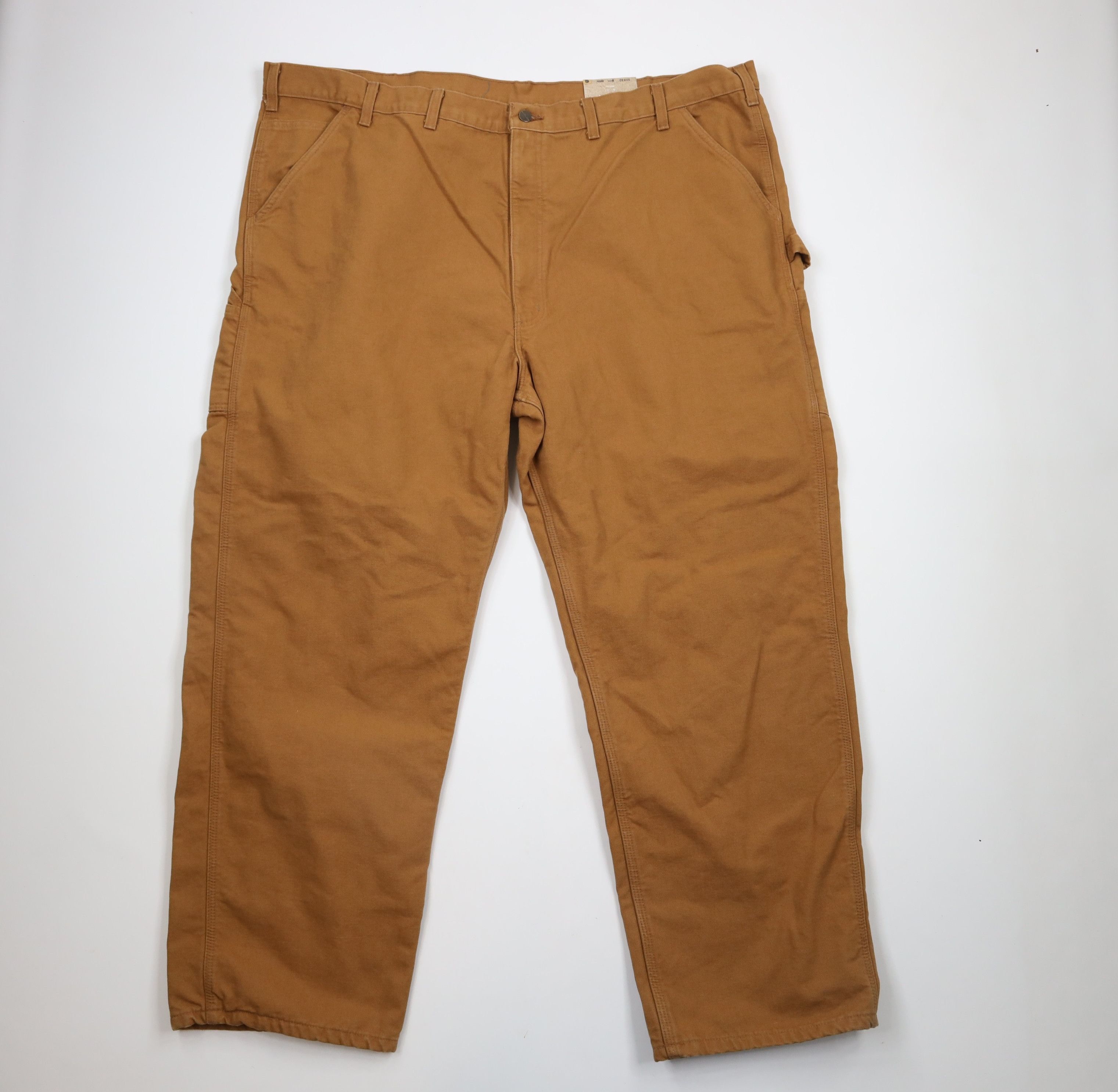 Carhartt × Vintage Deadstock Vintage Carhartt Wide Leg Dungaree Pants Brown Size US 44 / EU 60 - 1 Thumbnail