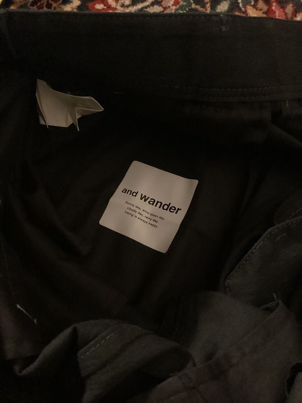And Wander and Wader - Elasticized Black Cargo Pants - Size 3 Size US 32 / EU 48 - 6 Thumbnail