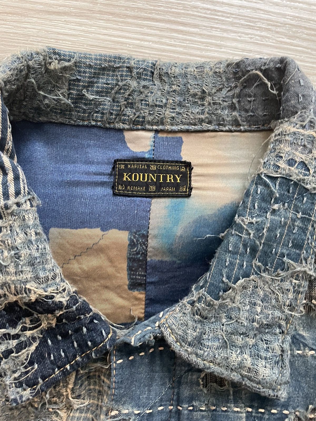 Japanese Brand × Kapital Kapital Boro Button Up Spring 1st Jacket Size US XL / EU 56 / 4 - 3 Thumbnail