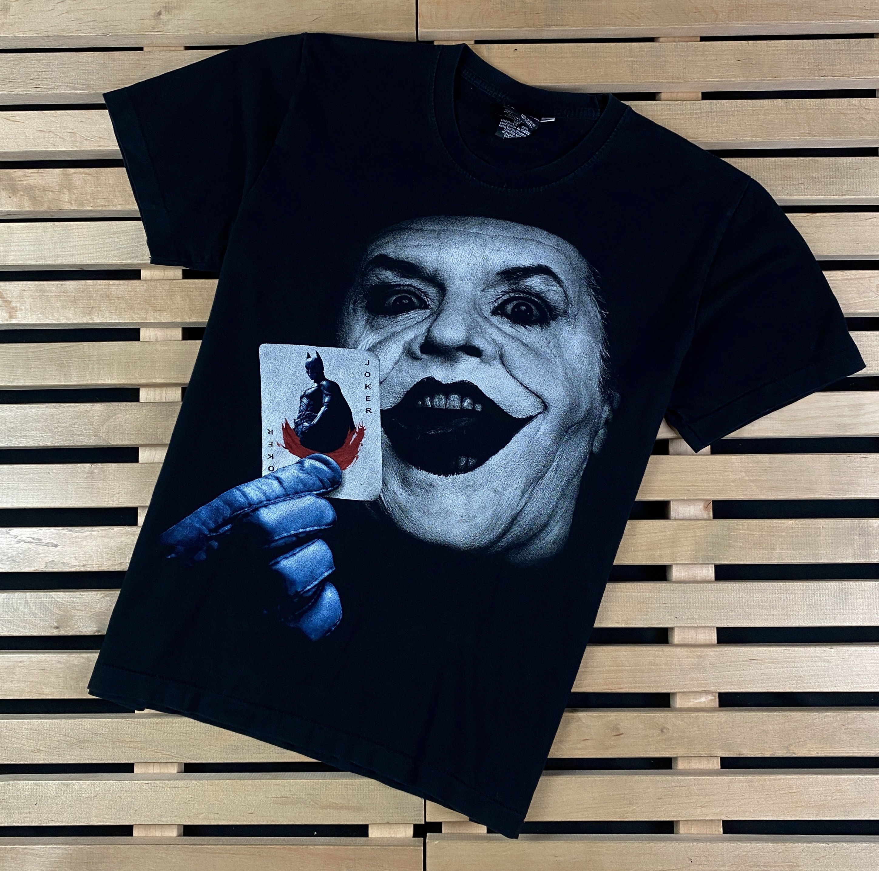 Vintage Mens Vintage T-Shirt Flybeans Joker Big Print Size M Size US M / EU 48-50 / 2 - 1 Thumbnail