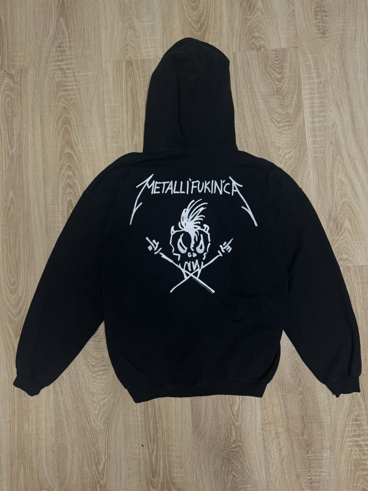 Metallica × Vintage Vintage hoodie metallica ,,metallifukinca,, 2006 Size US XL / EU 56 / 4 - 1 Thumbnail