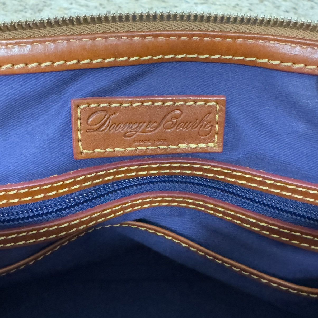 Dooney & Bourke × MLB Texas Rangers Dooney & Bourke MLB Domed Zip Satchel Purse Size ONE SIZE - 9 Thumbnail