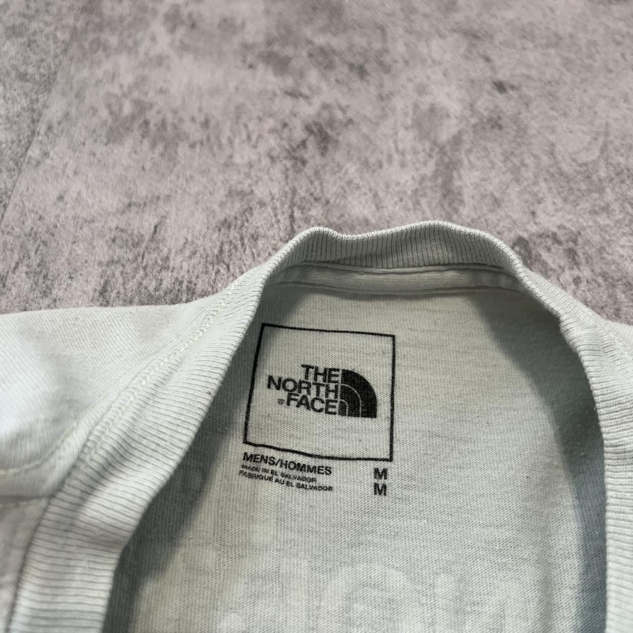 The North Face The North Face baby blue white streetwear tee rap hip hop Size US M / EU 48-50 / 2 - 5 Thumbnail